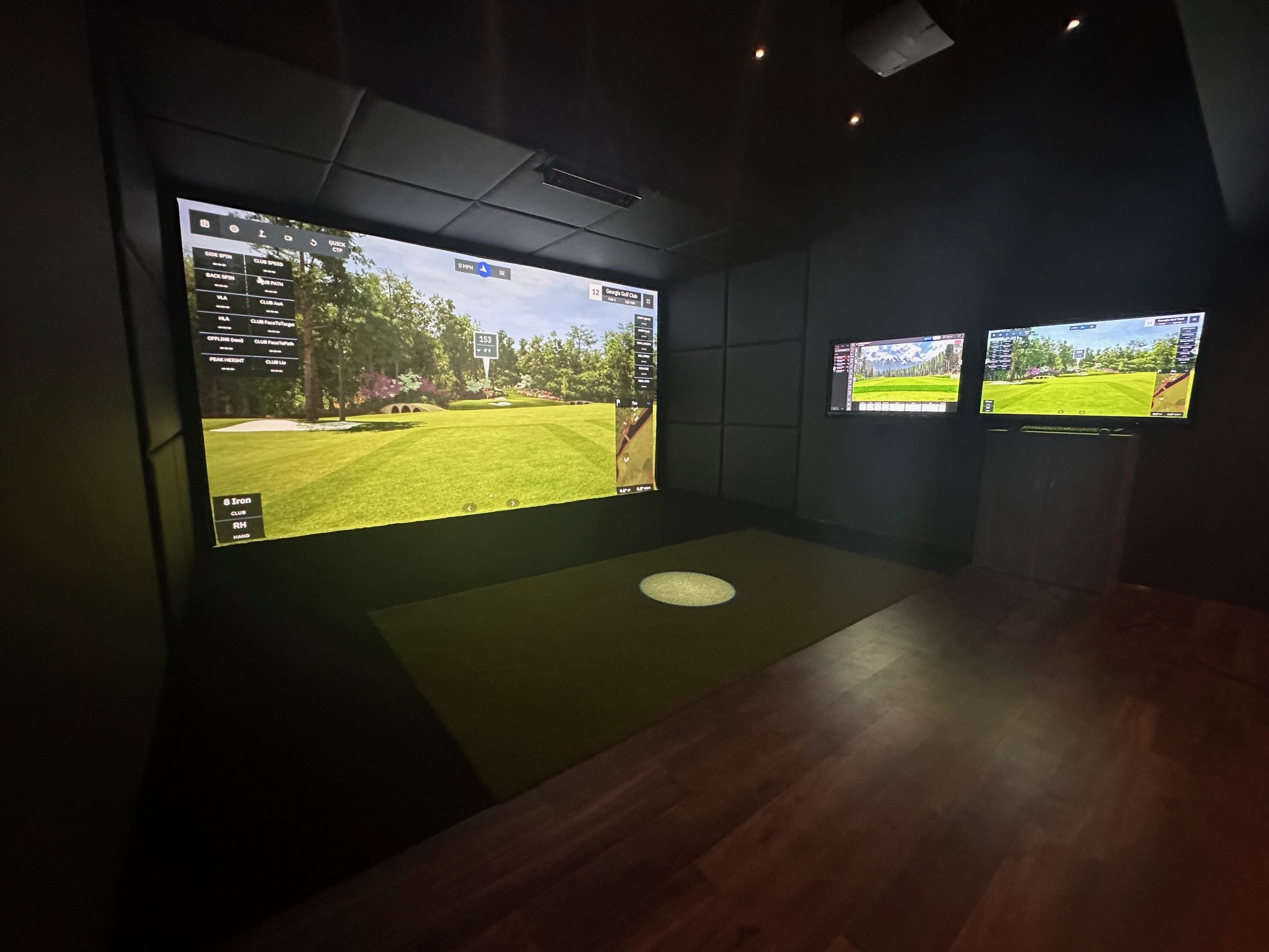 Widescreen Golf simulator