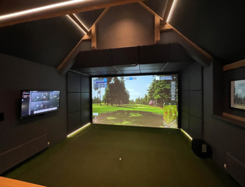 Converted Garage to Golf Simulator & Games Room – AND…includes Automation System! – Berkshire