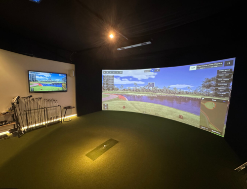 Six Metre Curve Screen Golf Simulator – Norfolk