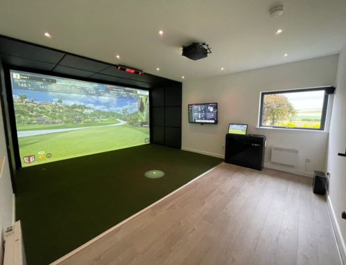 4K Golf Simulator Room – Scotland