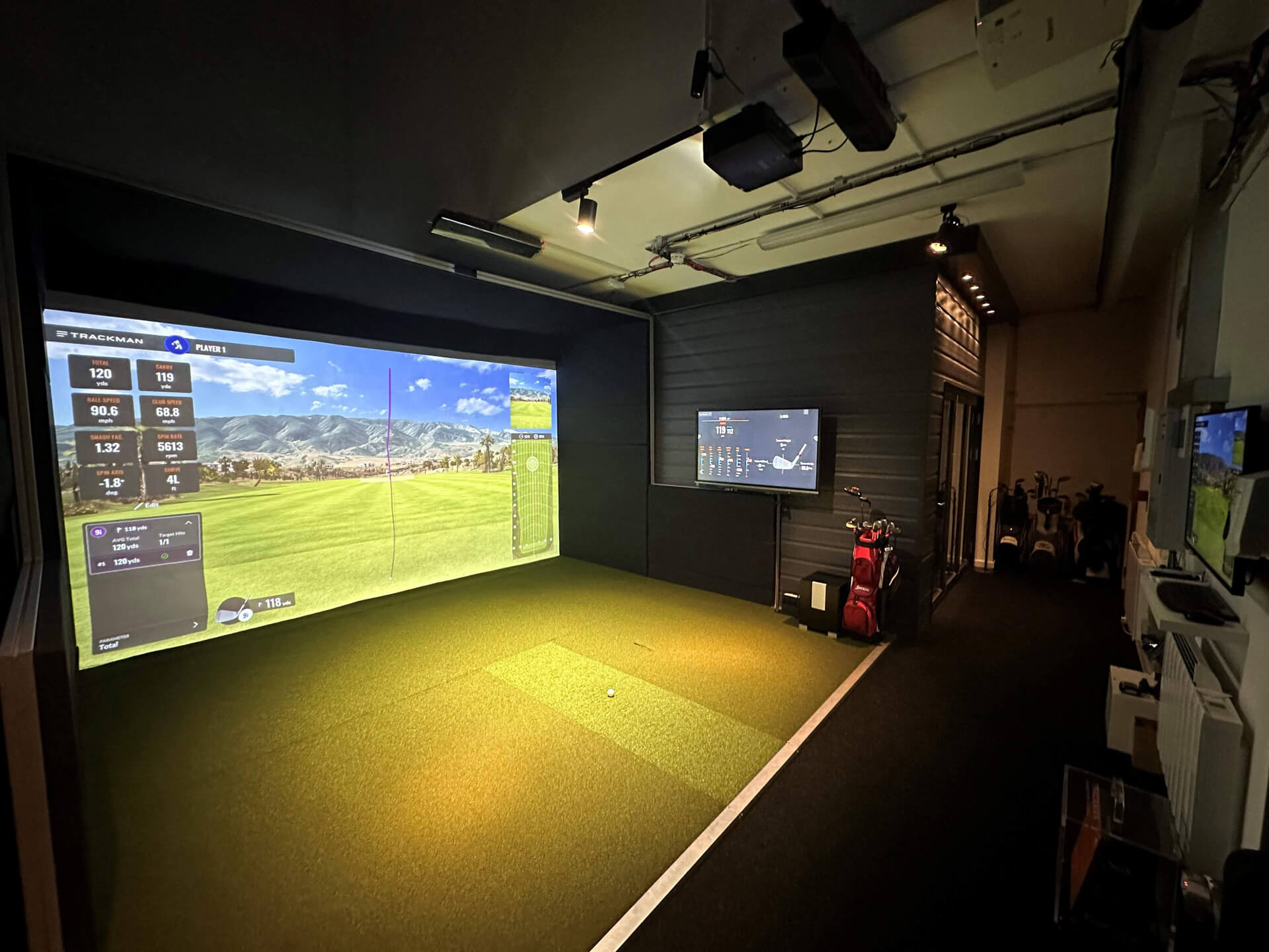 Golf simulator software from Golf Tech Systems