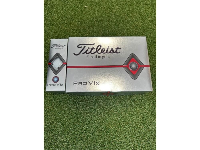 Titleist Pro V1X Uneekor QED Golf Balls - 12 Balls