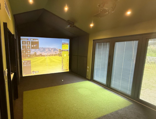 Off Centre Trackman io Golf Simulator Room – London
